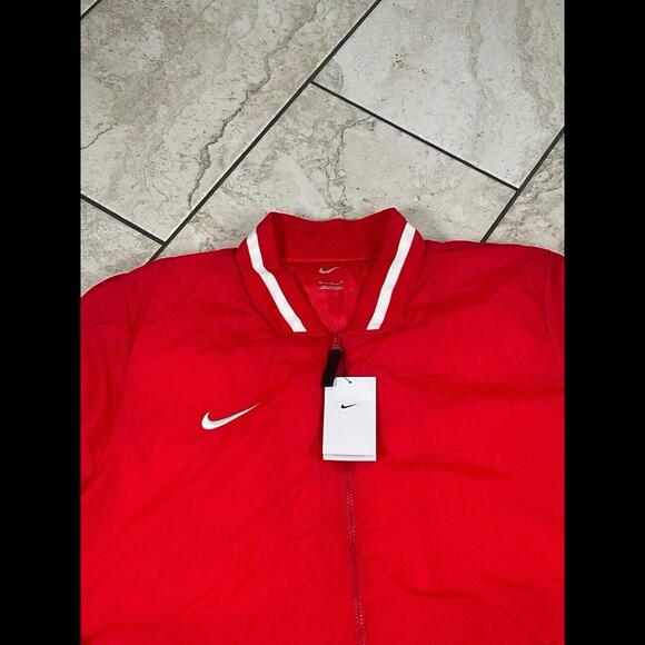 Nike Dugout Full Zip Jacket Red White DC8335-657 Men's Size XL - Picture 6 of 10